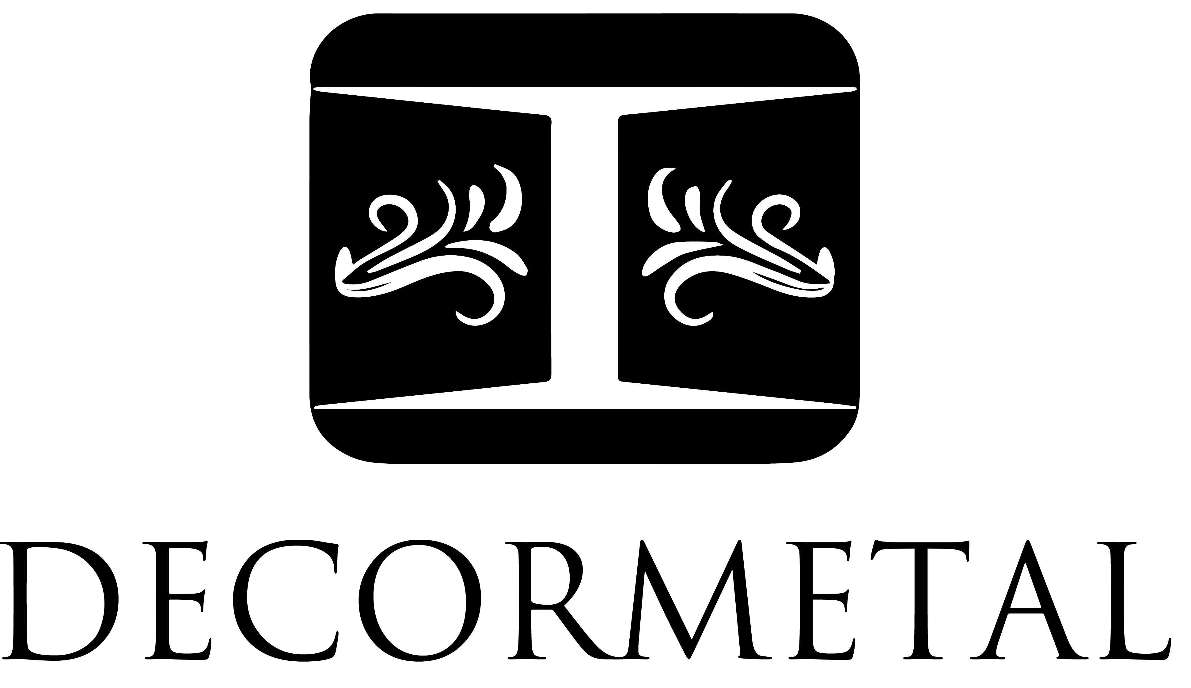 decormetal logo nero